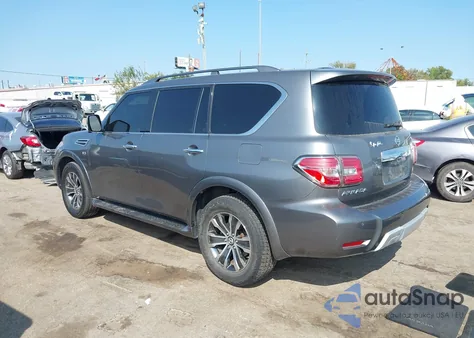 2018 Nissan Armada Sl из США, поврежденный, VIN JN8AY2ND3JX001211